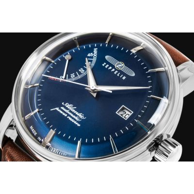 4. Zegarek Męski ZEPPELIN Atlantic Automatic Power Reserve  8462-3 + BOX