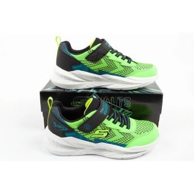 9. Skechers buty sportowe dziecięce Meteor-Lights LED dla chłopca na rzep