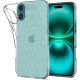 Etui Spigen Liquid Crystal na iPhone 16 Plus - przezroczysto-brokatowe
