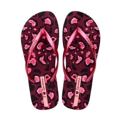 3. Klapki damskie Ipanema Animal Print różowe 83846-BP657