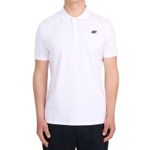 Koszulka męska polo 4F M0770 biała 4FWMM00TPTSM0770 10S
