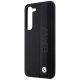 6. Etui BMW Leather Textured & Stripe na Samsung Galaxy S23+ - czarne