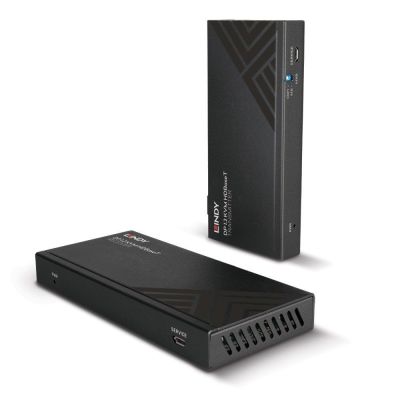 6. Extender LINDY 150m Cat.6 DisplayPort i USB KVM HDBaseT z IR/RS232