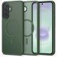 Etui Tech-Protect Magmat MagSafe na Samsung Galaxy A36 / A56 / A37 5G - zielone matowe