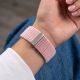 5. Pasek Tech-Protect NylonLoop na Apple Watch 44 / 45 / 46 / 49 mm - różowy