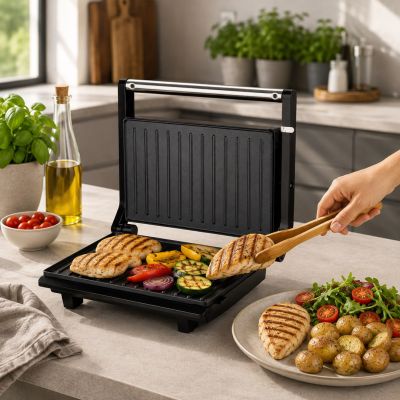7. ESPERANZA ESPERANZA GRILL KONTAKTOWY POMODORO 1200W EKG014