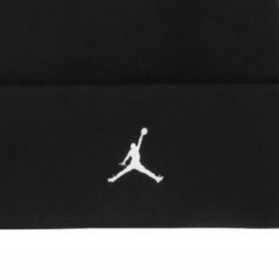 3. Czapka zimowa Air Jordan Peak Satin-Lined Beanie Czarna - HJ3224-010