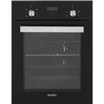 Simfer Oven | 4207DERSP.1 | 47 L | Multifunctional | Manual | Pop-up knobs | Steam function | Height 59.5 cm | Width 45 cm | Black