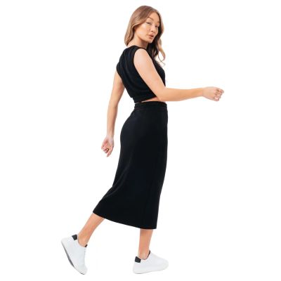 4. Komplet Justhype Sweat Midi Skirt Loungewear Set W LABON008