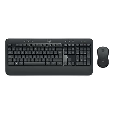 34. Zestaw klawiatura + mysz membranowa Logitech MK540 920-008685 (USB;  kolor czarny; optyczna; 1000 DPI)
