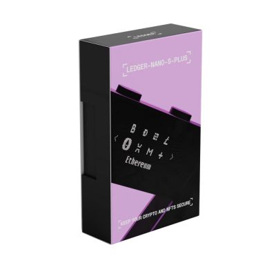 9. Ledger Nano S Plus Portfel na sprzęt biurkowy Czarny