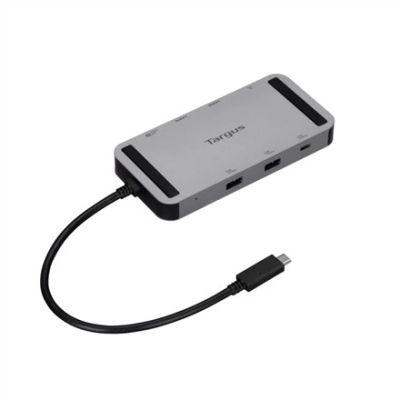 Targus DOCK429GL stacja dokująca Przewodowa USB4 Srebrny
