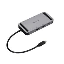 Targus DOCK429GL stacja dokująca Przewodowa USB4 Srebrny