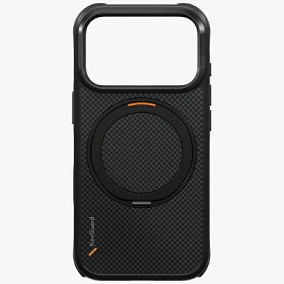 3. Etui UNIQ Keva Mov Magclick Charging na iPhone 18 Pro / 17 Pro - czarne