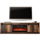 2. Szafka RTV GRANERO+kominek 200x56,7x35 old wood