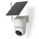 4. Kamera zewnętrzna Nedis Smartlife 4G, IP65 czujnik ruchu, night vision, biały