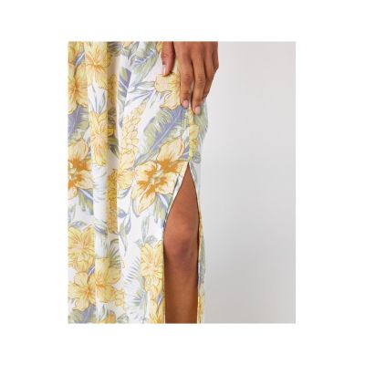 6. Sukienka RIP CURL Always Summer Long Dress biały