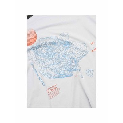 4. Koszulka PEAK PERFORMANCE Explore Graphic Tee Women biały
