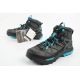 8. Buty turystyczne damskie AKU Rocket Mid DFS GTX - black/turquoise