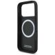 7. Etui BMW M Carbon Logo MagSafe na iPhone 17 Pro - niebieskie
