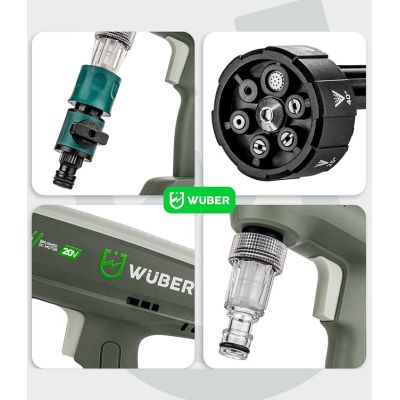 2. Myjka ciśnieniowa aku 300 l/h 20V W04322WUBER