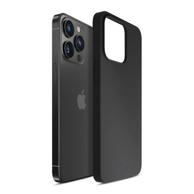 13. Etui 3mk Silicone Case na iPhone 14 Pro Max - czarne