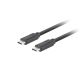 2. LANBERG KABEL USB-C M/M 3.2 GEN2 0.5M 10GB/S PD100W CA-CMCM-32CU-0005-BK