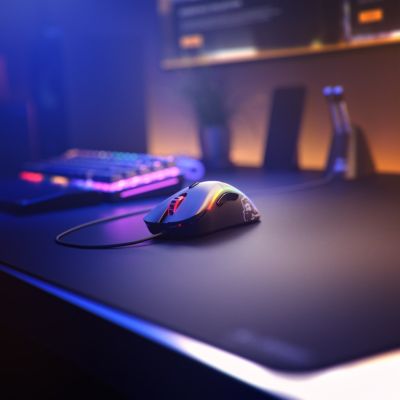 8. Glorious PC Gaming Race Model D myszka Po prawej stronie USB Typu-A Optyczny 12000 DPI