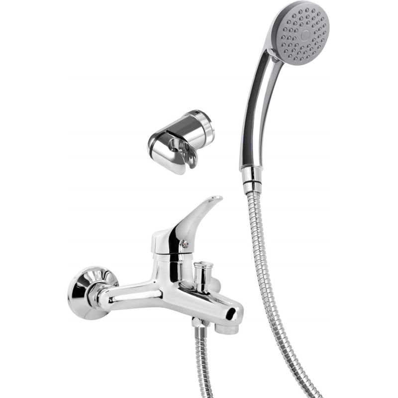 Bateria wannowa ścienna z zestawem prysznicowym BOJ_011M 5908212080023