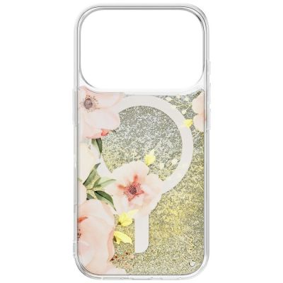 2. Etui UNIQ Coehl Fleurette Magnetic Charging na iPhone 17 Pro - przezroczyste