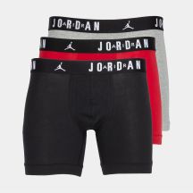 Bokserki męskie Air Jordan Flight Cotton Core 3-Pack Boxer Brief - JM0622-H24