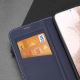 8. Dux Ducis Skin X2 etui Samsung Galaxy S23+ pokrowiec z klapką portfel podstawka niebieskie