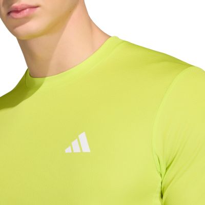 4. Koszulka męska adidas Workout Essentials Base limonkowa KD5472