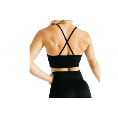 2. Biustonosz GymHero California Cute Bra W BRA-BLACK