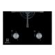 10. Electrolux EGC3322NVK płyta kuchenna Czarny Wbudowany Gaz 2 stref(y)