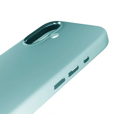 5. Etui silikonowe Puro Icon Mag Pro MagSafe do iPhone 16 - zielone