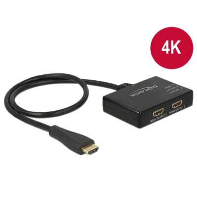 2. DeLOCK 87700 rozgałęziacz telewizyjny HDMI 2x HDMI