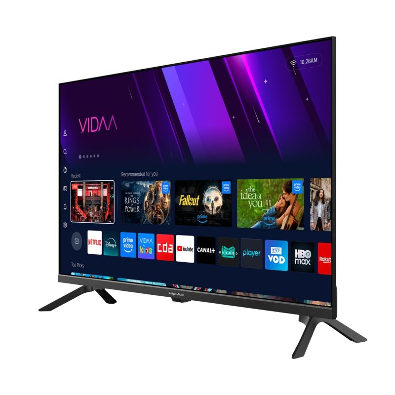 2. KRUGER&MATZ TELEWIZOR LED 32" HD VIDAA, DVB-T2/S2/T/C H.265 HEVC KM0232-V3