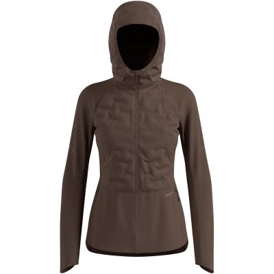 2. Kurtka przeciwwiatrowa damska Odlo ZEROWEIGHT INSULATOR Jacket brązowa