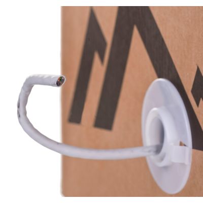 2. Kabel sieciowy Lanberg LCU6-12CU-0305-S (UTP; 305m; kat. 6; kolor szary)