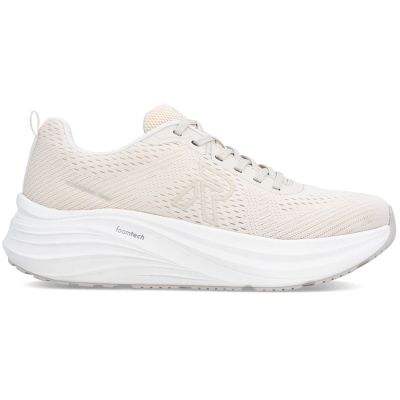 4. Półbuty sportowe damskie na platformie beżowe Rieker W4101-60