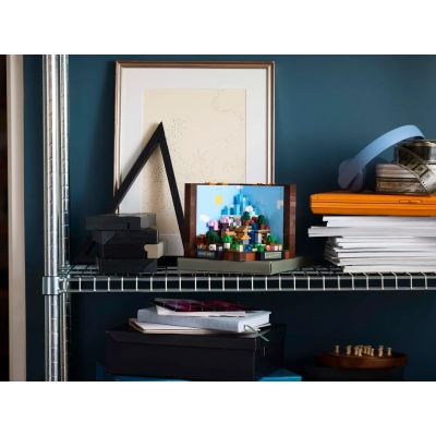 8. LEGO Minecraft 21265 Stół warsztatowy