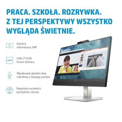 7. MONITOR HP LED 23,8” E24M G4 (40Z32AA)