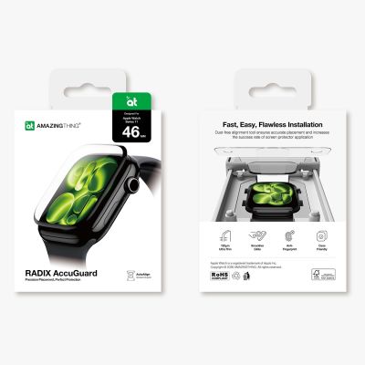 13. Folia ochronna AMAZINGTHING Radix na Apple Watch Series 11 46 mm