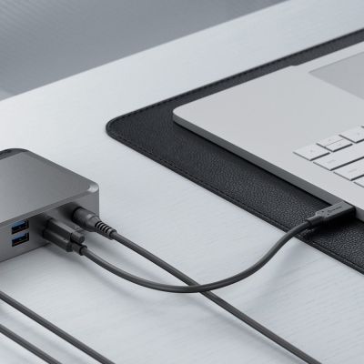 6. ALOGIC MX3 Przewodowa USB 3.2 Gen 1 (3.1 Gen 1) Type-C Czarny, Szary