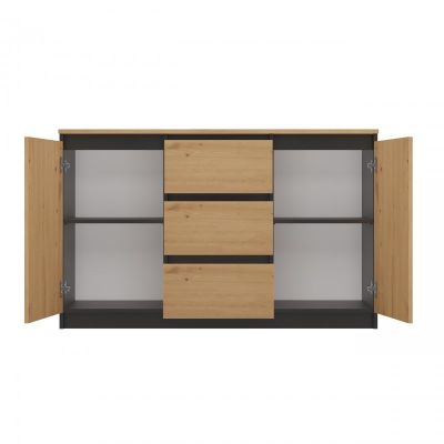 5. KOMODA 2 DRZWI 3 SZUFLADY ANT/ART BLAT ARTISAN KPL