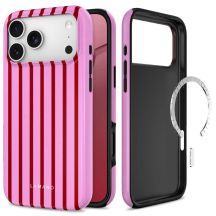 Etui Tech-Protect Lamano MagSafe na iPhone 18 Pro / 17 Pro - różowo-czerwone