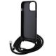 6. Etui Karl Lagerfeld Crossbody Saffiano Metal Pin Karl&Choupette na iPhone 15 Plus - czarne