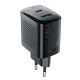 Ładowarka sieciowa Acefast A106 GaN PD 45W USB-C USB-A - czarna