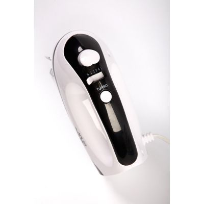 8. Mikser ręczny Adler AD 4205 (300W; kolor biały, kolor czarny)